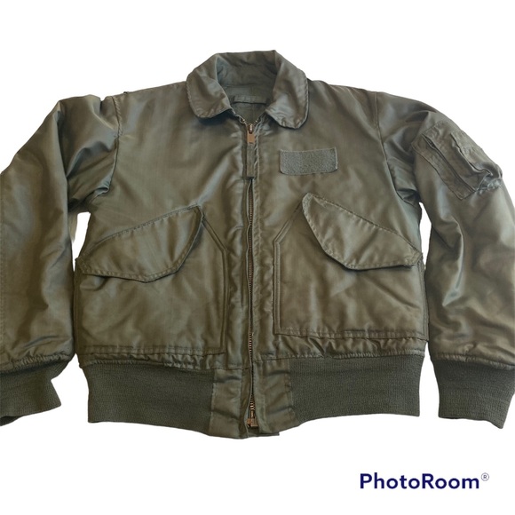 Military | Jackets & Coats | Vtg Flight Jacket Winter Flyers Top